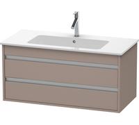 Duravit Ketho bâti-support lavabo suspendu, 1000x480x475 mm, 2 tiroirs, pour ME by Starck 233610, KT643004343, Couleur: Décor basalte mat