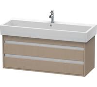 Duravit Ketho bâti-support lavabo suspendu, 1150x480x440 mm, 2 tiroirs, pour lavabos Vero 045412, KT663907575, Couleur: Décor en lin