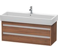 Duravit Ketho bâti-support lavabo suspendu, 1150x480x440 mm, 2 tiroirs, pour lavabos Vero 045412, KT663907979, Couleur: Décor noyer naturel