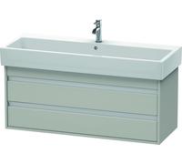 Duravit Ketho bâti-support lavabo suspendu, 1150x480x440 mm, 2 tiroirs, pour lavabos Vero 045412, KT663900707