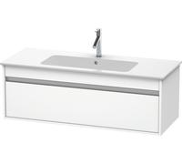 Duravit Ketho bâti-support lavabo suspendu, 1200x410x475 mm, 1 tiroir, pour ME by Starck 233612, KT642101818, Couleur: Décor blanc mat