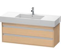 Duravit Ketho bâti-support lavabo suspendu, 1200x480x455 mm, 2 tiroirs, pour lavabos Vero 032912, KT664203030