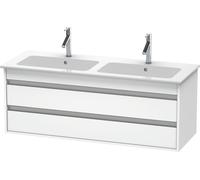 Ketho Duravit vasque KT643201818 127x47,5x48cm, 2 tiroirs, blanc , match2 mat