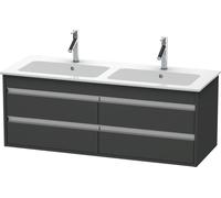 Duravit Ketho bâti-support lavabo suspendu, 1270x480x475 mm, 4 tiroirs, pour ME by Starck 233613, KT643304949