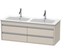 Duravit Ketho bâti-support lavabo suspendu, 1270x480x475 mm, 4 tiroirs, pour ME by Starck 233613, KT643309191