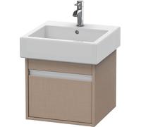 Duravit Ketho bâti-support lavabo suspendu, 450x410x440 mm, 1 tiroir, pour lavabos Vero 045450, KT668507575