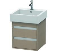 Duravit Ketho bâti-support lavabo suspendu, 450x480x440 mm, 2 tiroirs, pour lavabos Vero 045450, KT663507575