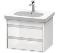 Duravit Ketho bâti-support lavabo suspendu, 600x480x455 mm, 2 tiroirs, pour D-Code, KT665002222