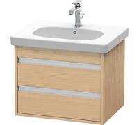 Duravit Bâti-support lavabo suspendu Ketho KT665003030 – 600×480×455 mm, 2 tiroirs, pour D‑Code