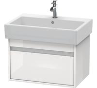 Duravit Ketho bâti-support lavabo suspendu, 650x410x440 mm, 1 tiroir, pour lavabos Vero 045470, KT668402222
