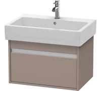 Duravit Ketho bâti-support lavabo suspendu, 650x410x440 mm, 1 tiroir, pour lavabos Vero 045470, KT668404343