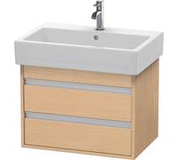 Duravit Ketho bâti-support lavabo suspendu, 650x480x440 mm, 2 tiroirs, pour lavabos Vero 045470, KT662403030