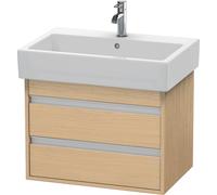 Duravit Ketho bâti-support lavabo suspendu, 650x480x440 mm, 2 tiroirs, pour lavabos Vero 045470, KT662403030