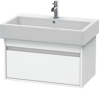 Duravit Ketho bâti-support lavabo suspendu, 750x410x440 mm, 1 tiroir, pour lavabos Vero 045480, KT668701818