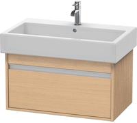 Duravit Ketho bâti-support lavabo suspendu, 750x410x440 mm, 1 tiroir, pour lavabos Vero 045480, KT668703030