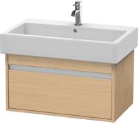 Duravit Ketho bâti-support lavabo suspendu, 750x410x440 mm, 1 tiroir, pour lavabos Vero 045480, KT668703030