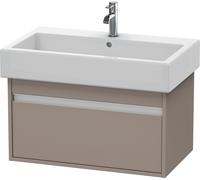 Ketho Duravit vasque KT668704343 75 x 44 cm, basalte mat, 2000 , suspendu