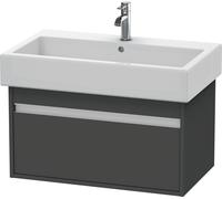Ketho Duravit vasque KT668704949 75 x 44 cm, graphite mat, 2000 , suspendu