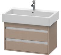 Duravit Ketho bâti-support lavabo suspendu, 750x480x440 mm, 2 tiroirs, pour lavabos Vero 045480, KT663707575