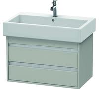 Duravit Ketho bâti-support lavabo suspendu, 750x480x440 mm, 2 tiroirs, pour lavabos Vero 045480, KT663700707