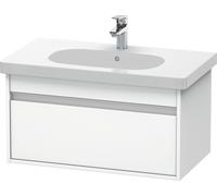 Duravit Ketho bâti-support lavabo suspendu, 800x410x455 mm, 1 tiroir, pour D-Code, KT666701818, Couleur: Décor blanc mat