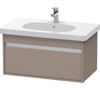 Duravit Ketho bâti-support lavabo suspendu, 800x410x455 mm, 1 tiroir, pour D-Code, KT666704343, Couleur: Décor basalte mat
