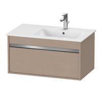 Duravit Ketho bâti-support lavabo suspendu, 800x410x475 mm, 1 tiroir, pour ME by Starck 233683, KT641907575, Couleur: Décor en lin