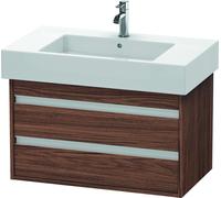 Duravit Ketho bâti-support lavabo suspendu, 800x480x455 mm, 2 tiroirs, pour lavabos Vero 032985, KT664002121, Couleur: Décor noyer foncé