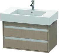 Duravit Ketho bâti-support lavabo suspendu, 800x480x455 mm, 2 tiroirs, pour lavabos Vero 032985, KT664007575