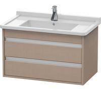 Duravit Ketho bâti-support lavabo suspendu, 800x480x455mm, 2 tiroirs, pour Starck 3 030480, KT664407575