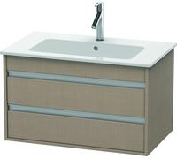 Duravit Ketho bâti-support lavabo suspendu, 800x480x475 mm, 2 tiroirs, pour ME by Starck 233683, KT642907575, Couleur: Décor en lin