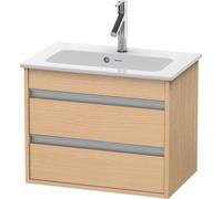 Duravit Ketho bâti-support lavabo suspendu, Compact, 600x480x385 mm, 2 tiroirs, pour ME by Starck 234263, KT645203030
