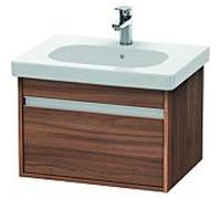 Duravit Bâti-support lavabo suspendu Ketho KT667007979 60×41×45,5 cm 1 tiroir Noyer naturel