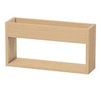 Duravit étagère murale Ketho KT253703030 50x13,5x24 cm, 1 compartiment ouvert, chêne naturel