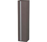 Duravit Armoire haute Ketho KT1255R4343 400×1800×360 mm 1 porte droite Décor basalte mat