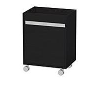 Duravit Ketho KT2530L1616 50x36x67cm, porte à gauche, chêne noir