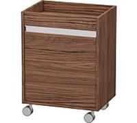 Duravit Ketho KT2530L2121 50x36x67cm, porte à gauche, noyer foncé