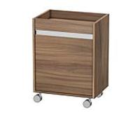 Duravit Ketho KT2530L7979 50x36x67cm, porte à gauche, noyer naturel