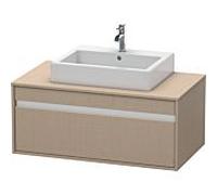 Duravit Ketho KT669507575 100 x 55 cm, lin, pour Aufsatzbecken milieu, 2000 , suspendu