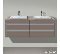 Duravit Ketho Meuble avec plan de toilette, KT6757B4343,