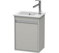 Duravit Ketho meuble sous-lavabo suspendu, 400x550x285 mm, 1 porte, charnières à droite, pour ME by Starck 072343, KT6417R0707