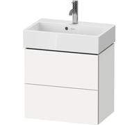 Duravit L-Cube armoire 58.4x39.1x54.4 cm sous-lavabo suspendu blanc LC621901818