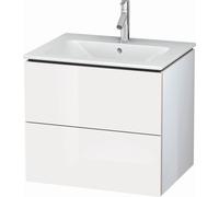 Duravit L-Cube armoire 62x48.1x55 cm sous-lavabo suspendu blanc LC624002222