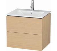 Duravit L-Cube armoire 62x48.1x55 cm sous-lavabo suspendu chêne LC624003030