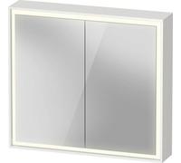 Duravit L-Cube armoire 80x15x70 cm avec miroir blanc LC7551018180010