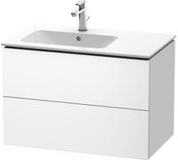 Duravit L-Cube armoire 82x48.1x55 cm sous-lavabo suspendu blanc LC629101818