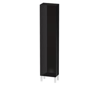 Duravit L-Cube armoire haute, 1 porte charnière à droite, 400x243x1760mm, LC1170R4040, Couleur: Laque noire brillante