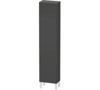 Duravit L-Cube armoire haute, 1 porte charnière à droite, 400x243x1760mm, LC1170R4949, Couleur: Décor graphite mat