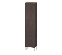Duravit L-Cube armoire haute, 1 porte charnière à droite, 400x243x1760mm, LC1170R7272, Couleur: placage en chêne véritable brossé foncé