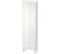 Duravit L-Cube armoire haute, 1 porte charnière à gauche, 500x243x1760mm, LC1171L8585, Couleur: Laque brillante blanche